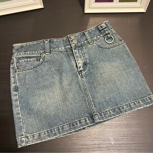 American Eagle Denim Mini Skirt